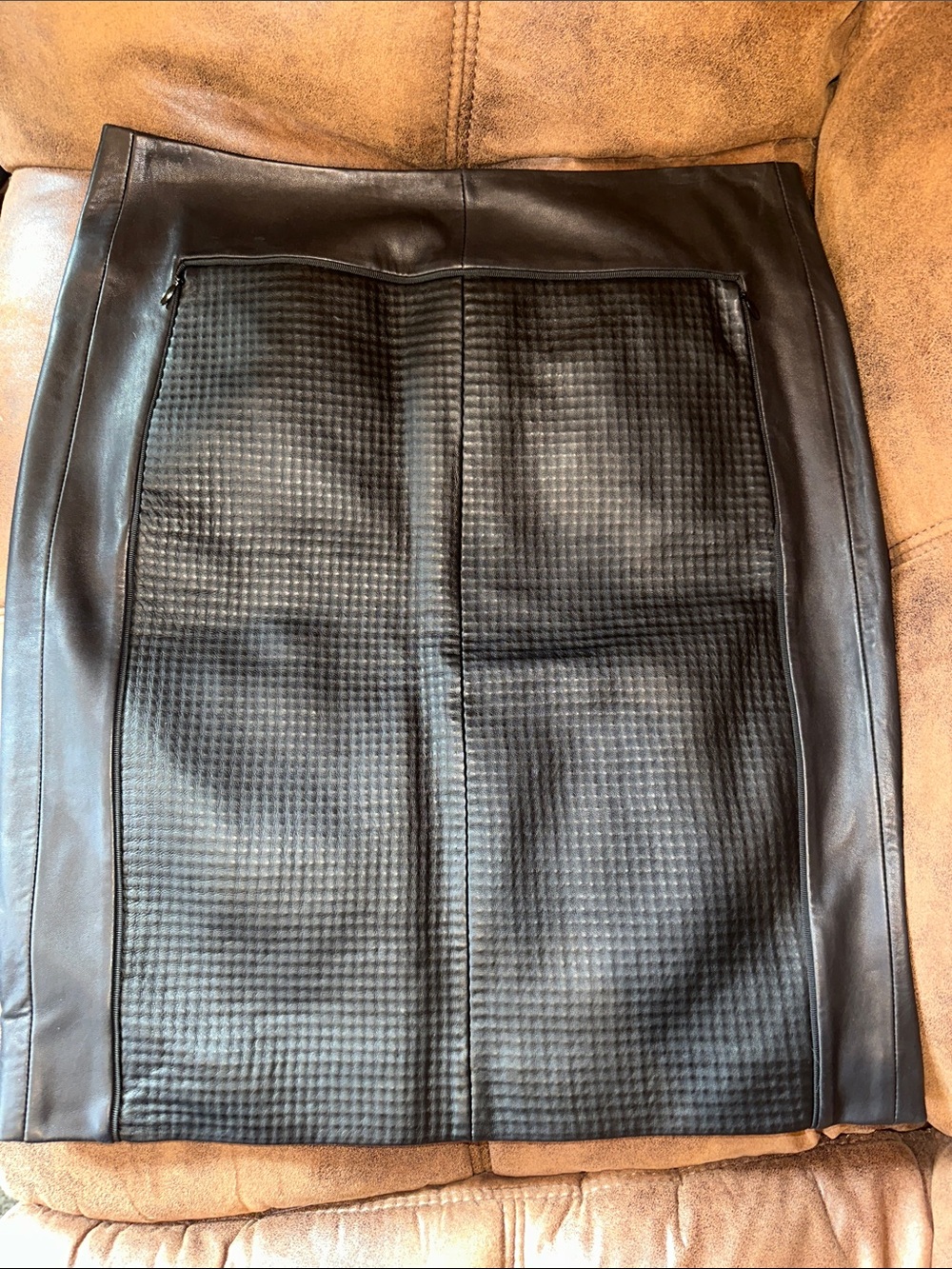 Rag & Bone Glasgow Skirt Lamb Leather Skirt | NWT | Black
